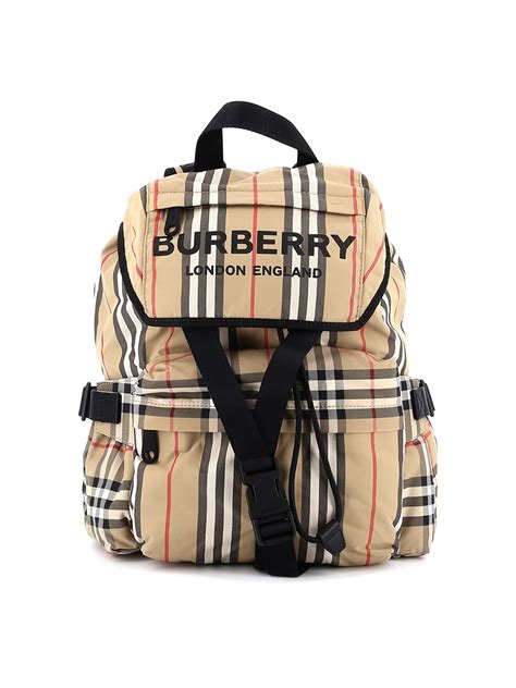 burberry backpack nylon|Burberry print nylon backpacks.